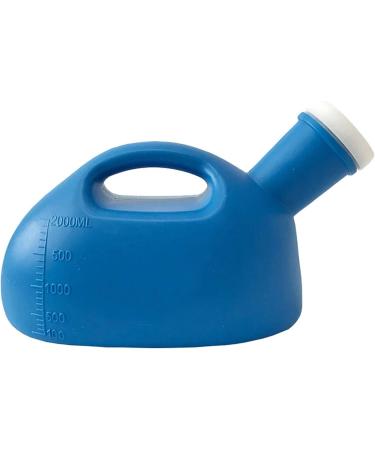 Pee Bottle Male Portable Urinal Pee Bottle Male Portable Urinal 2000MLMaleUrinalPortableMensPottyPeeBottleCollectorTravelToilet(Color:Gold)(Color:Gold) (Color : Beige)