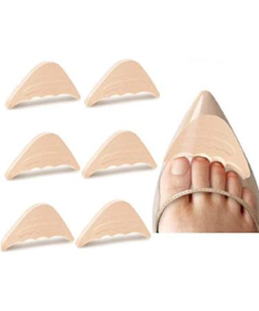 Shoe Toe Filler 3 Pairs Inserts | Improve Fit for Shoes Slightly Too Big | For Men Women Kids | Skin Color - Buy Online on GoSupps.com
