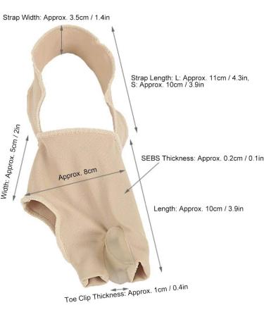 Bunion Correction Socks & Elastic Rail Relief Set | Bunion Support & Pain Relief for Toe (Size L 40-45) - Buy Online on GoSupps.com