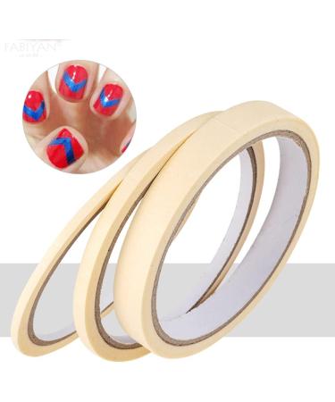 3PC Nail Art Tape Set | Adhesive Decoration Edge Guide | Creative Manicure Tools & Stickers - Buy Online on GoSupps.com