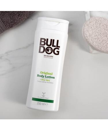 Bulldog Skincare Original Men's Body Lotion 250ml - Moisturizing Formula, 8.4 Fl Oz - Buy Online on GoSupps.com