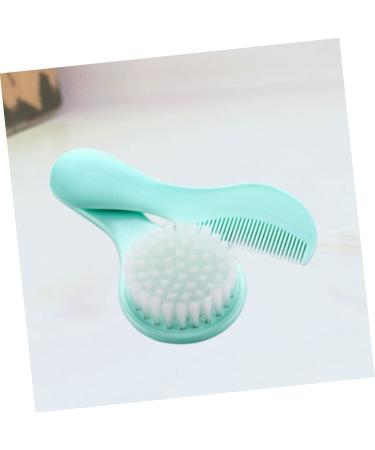 STAHAD Newborn Bath Kit - Baby Toddler Friendly Hair Accessories Set with Comb, Brush, and Massage Bristles - Safe and Easy Plastic Bathing Tools - Buy Online on GoSupps.com