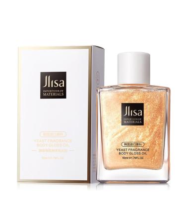 Body Shimmer - Body Oil - Shimmer Body Oil for Face & Body - Body Oil for Women - Non-sticky Body Shimmer Oil - Moisturizing Nourishing Shimmer Body Lotion - Body Oil for Dry Skin