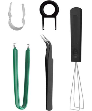 JSGHGDF 5 in 1 Computer Mechanical Keyboard Tool Set with Keycap Puller Switches Extractor and Anti-Static - Buy Online on GoSupps.com