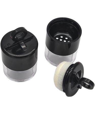Beaupretty 2pcs Box Powder Box Travel Containers for Loose Powder Double Loose Powder Pot Sponge Abs Makeup Box - Buy Online on GoSupps.com