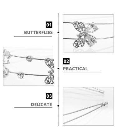 Beaupretty Rhinestone Bride Wedding Headband Crown Tiara for Females - Buy Online on GoSupps.com