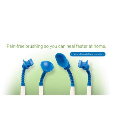 Mouth-Mate Small U-Shape Oral Hygiene Tool | Comfortable Tooth Brushing Aid with Bendable Handle - Improve Oral Care - Buy Online on GoSupps.com