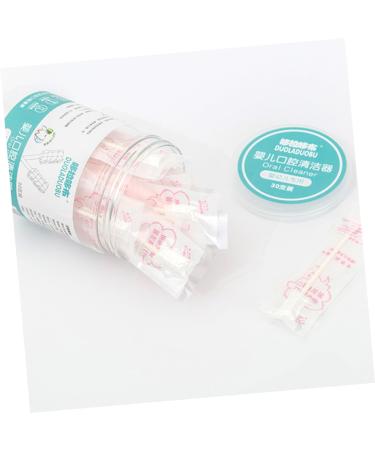 TOVINANNA 60 STK Tongue Brush for Babies | Toddler Finger Toothbrush & Newborn Tongue Cleaner | Gentle Mouth Cleaning Sponge & Gauze - Buy Online on GoSupps.com