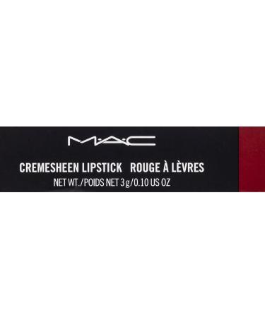 MAC Cremesheen Lipstick - Brave Red 0.1 oz - Women's Lipstick - Buy Online on GoSupps.com