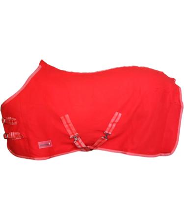 Buy RL24 Sweat Rug BASICLINE - Breathable Fleece Horse Transport Blanket 115cm in Red | International Shipping Available - Buy Online on GoSupps.com