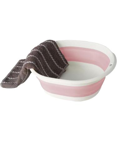 Camping Foldable Wash Bins Hangable Sink Foldable Dish Tub for Camping Portable Washing Basin Space Saving Hangable Washtub Pink Medium - Buy Online on GoSupps.com