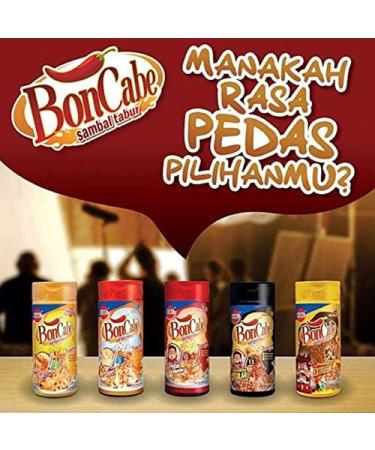 Kobe Bon Cabe Sambal Tabur Level 30 - 40g (Pack of 3) | Spicy Chili Flakes | Boncabe - Buy Online on GoSupps.com