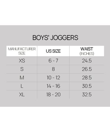 Real Essentials Boys 3-Pack Jogger Sweatpants with Pockets - Medium Set 2 - Buy Online on GoSupps.com