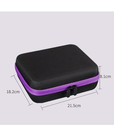 Fifor Showcase for Essential Oils | 30 Subject Storage & Eva Bag | 5ml to 15ml Perfume Massage Oil & Cosmetic Bottle Organizer - Buy Online on GoSupps.com