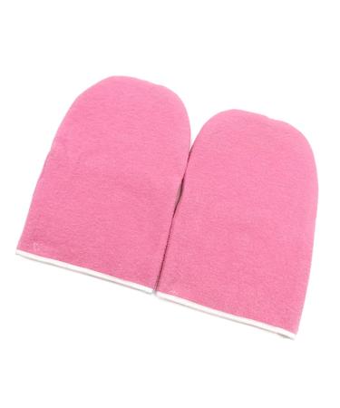 Paraffin Wax Work Gloves Wax Bath Hand Treatment Mitts Soft Cotton Mittens Moisturizing Hand Care Kit Reusable Paraffin Wax Gloves For Salon Gloves