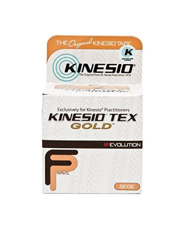 Kinesio Taping - Kinesiology Tape Tex Gold FP - Beige  1in x 5m Roll