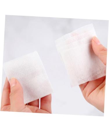 DOITOOL Fashion Makeup Cotton Pads Facial Pads Face Cleaning Cotton Makeup Removal Pads Non Woven Dressing Pads Wipes Medical Toner Wipes Girl Makeup Remover Powder Puff White 10*10cm White - Buy Online on GoSupps.com