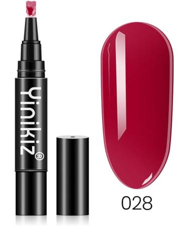 Uposao Nail Polish Pen 3 in 1 Nail Polish Pen One Step UV Nail Polish UV Gel Nail Gel Polish LED Gel Nail Polish Pen Soak Off Gel Ideal for Home and Professional Manicure - Buy Online on GoSupps.com