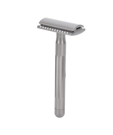 Double edge razor safety razor portable zinclegation birthday present ergonomic for facial care for trips at home