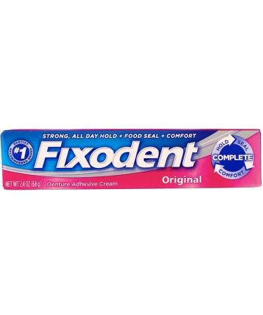 Fixodent Fixodent Denture Adhesive Cream Original 2.4 Oz