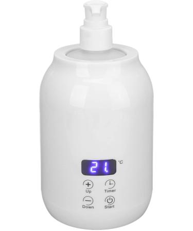 Psytfei Massage Oil Heater with LED Display & Touch Control | Adjustable Temperature & Two Oil Bottle Dispensers | 110-240V (EU Plug) - Perfect for Spa & Home Use - Buy Online on GoSupps.com