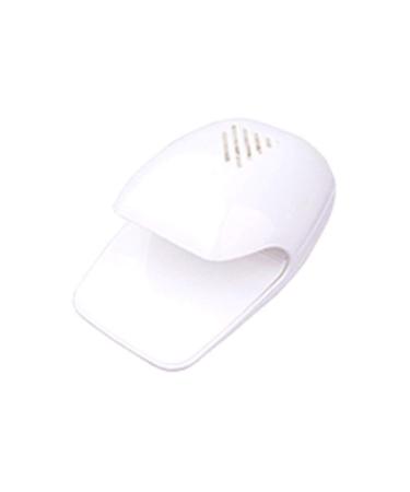 Coniya Mini Portable Nail Polish Dryer Fan Nail Art Drying Polish Hair Dryer Nail Cooler Nail Art Tool White