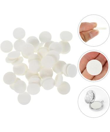 COHEALI 100pcs Cotton Aroma Pads for Car Diffusers | Essential Oil Refill for Locket Necklaces & Diffuser Supplies | Bohemia White Scent Pads - Buy Online on GoSupps.com