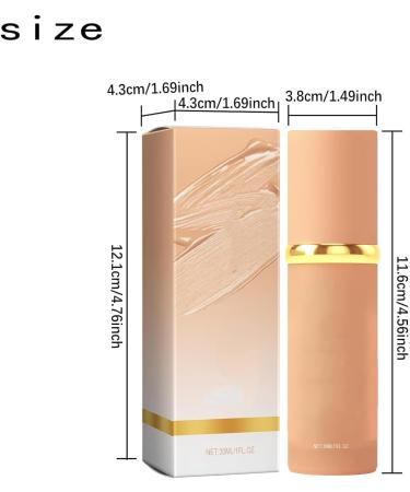 Enjoylife Foundation Enjoyaitlife Foundation 4 in 1 Mercy Blue Foundation Golden Blue Foundation 4 in 1 Foundation Liquid Hydrating Foundation Liquid Longwearing and Waterproof Foundation (1Pc) - Buy Online on GoSupps.com