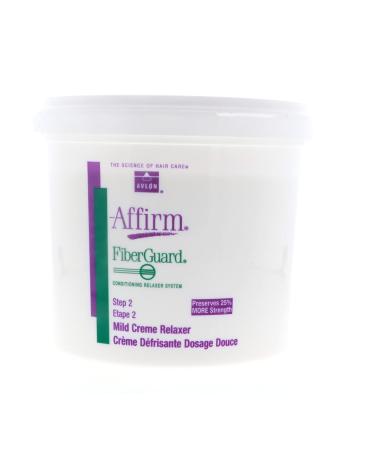 Affirm Fiberguard Mild Creme Relaxer 4lbs by Avlon - Affirm FiberGuard Creme Relaxer 4 lb. Mild