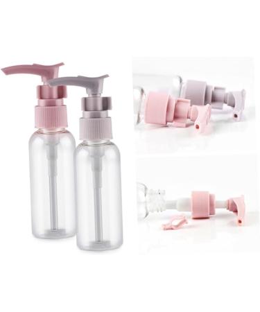 Housoutil 1 Set Cosmetic Containers Toiletries Containers Empty Dispenser Kit Clear Container Cosmetic Dispensing Bottle Cosmetics Kits Portable Pink Storage Set Travel 6.04X3.3cm Pink - Buy Online on GoSupps.com