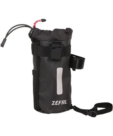 Zefal Z Adventure Pouch Bag - Expandable Handlebar Bag for Bikepacking - 1.1L Black Bicycle Accessory - Buy Online on GoSupps.com
