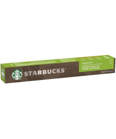 STARBUCKS Pack 10 Capsules caf Starbucks by Nespresso Single Origin Guatemala