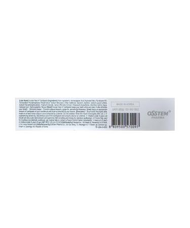 Brightening Toothpaste - Citrus Mint Flavor | H 4.2oz (120g) - International Shipping Available - Buy Online on GoSupps.com