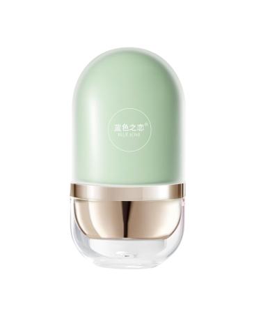 BLUE LOVE 2 in 1 Color Changing Face Primer Liquid Foundation Makeup Primer for Face Before Makeup Oil Control Moisturizing Color Corrector Base Primer Makeup Smooth Skin for Flawless (Mint Green) Mint Green 32g