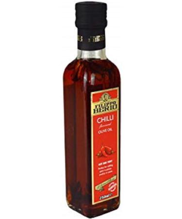 Filippo Berio Chilli Flavoured Italian Add Spice Olive Oil 1L - Buy Online on GoSupps.com