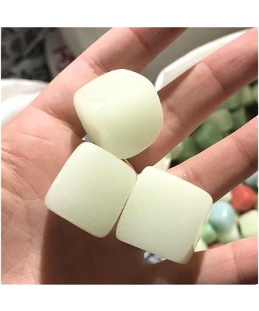 Buy JUKUCKV Natural Topaz Crystal Tumbled Cube Stones - 3pcs Spiritual Support (Color D) | International Shipping Available - Buy Online on GoSupps.com