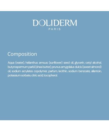 Doliderm Hydrating Body Milk with Organic Shea Butter Organic Sweet Almond Oil and Allantoin 500ml - Buy Online on GoSupps.com