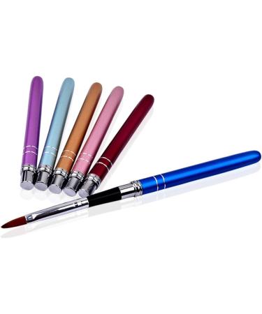 FRCOLOR Red Paintbrushes Set Stripers Nail Stripping Brush Dotting Painting Pen Nail Art Liner Brush Multifunction Fashion Design Pull Pen medium Red - Buy Online on GoSupps.com