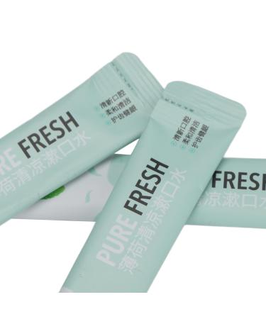 20 Pack Travel Size Mouthwash - Individually Wrapped Fresh Breath Mild Mint Flavor for Office Travel & Dating - Buy Online on GoSupps.com