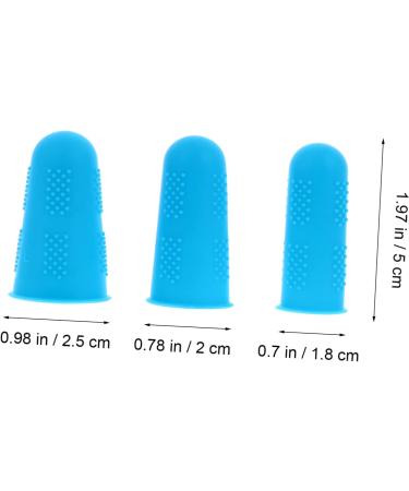 Toyvian 15pcs Finger Protectors | Latex & Silicone Finger Cots Sleeves & Caps - Non-Slip Tips for Crafts & DIY Projects - Buy Online on GoSupps.com