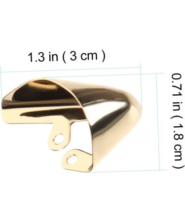 SHERCHPRY 30 Pcs Toe Guards - Durable Designer Shoe Charms for Pointed Shoes & Boots | Metal Shoe Repair Tips - Buy Online on GoSupps.com