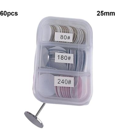 BOKIOESDE Foot File For Polishing Dead Skin Convenient And Practical 3. Usage Used For Nail Shaping ABS Pedicure Legs Accessories 25mm Style 2 - Buy Online on GoSupps.com