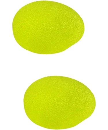 Healeved 2pcs Hand Grip Balls - Stress Relief Finger Exercise & Egg Shape Strengthener for All Ages - Buy Online on GoSupps.com