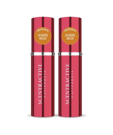 CA Perfume Impression of T. Ford Jasmine Musk For Women Replica Version Fragrance Dupes Concentrated Long Lasting Eau de Parfum Spray Refillable Atomizer Bottle 0.17 Fl Oz/5ml-X2 T. FORD JASMINE MUSK IMPRESSION 0.34 Fl Oz (Pack of 1)