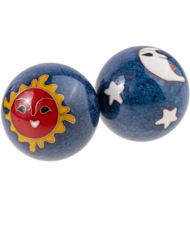 Lachineuse QI Gong Health Balls - Moon & Sun | Enhance Wellness & Relaxation | International Shipping - Buy Online on GoSupps.com