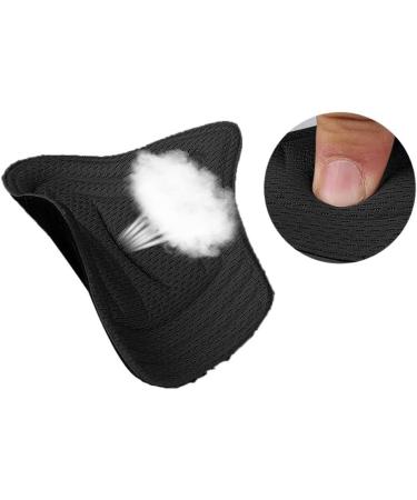 Heel Cushion Inserts - Gel Foot Care for Spurs & Blister Prevention | Anti-Wear Liner | Soft Daily Comfort (Black X-Large) - Shop Internationally - Buy Online on GoSupps.com