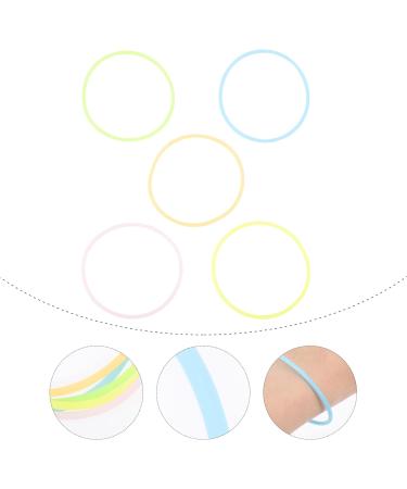 HOMSFOU 50 Pcs Wristbands Jelly Wristband Kids Jelly Bracelet Stretchy Bracelet Rubber Jelly Bracelets Silicone Jelly Bracelets Jelly Bracelets 80's Fudge Hand Silica Gel Child 5.8x5.8cmx3pcs Assorted Colorx3pcs - Buy Online on GoSupps.com