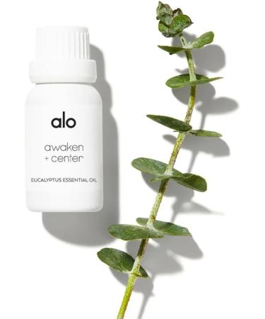 Alo Yoga Eucalyptus Essential Oil - Therapeutic Grade Non-GMO 15 ml | Awaken & Center Aromatherapy - Buy Online on GoSupps.com