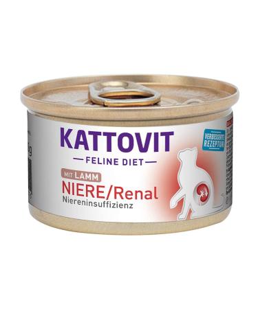 Kattovit Feline Diet Kidney/Renal Lamb 85 g - 12 pieces
