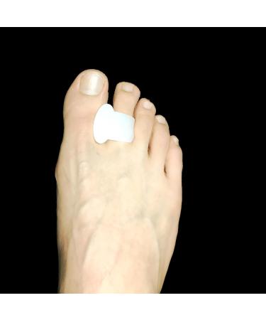 Feifanshop Toe Stretcher - 4x Gel Toe Spreader for Bunion Correction Overlapping Toes & Hammer Toes Relief - Buy Online on GoSupps.com